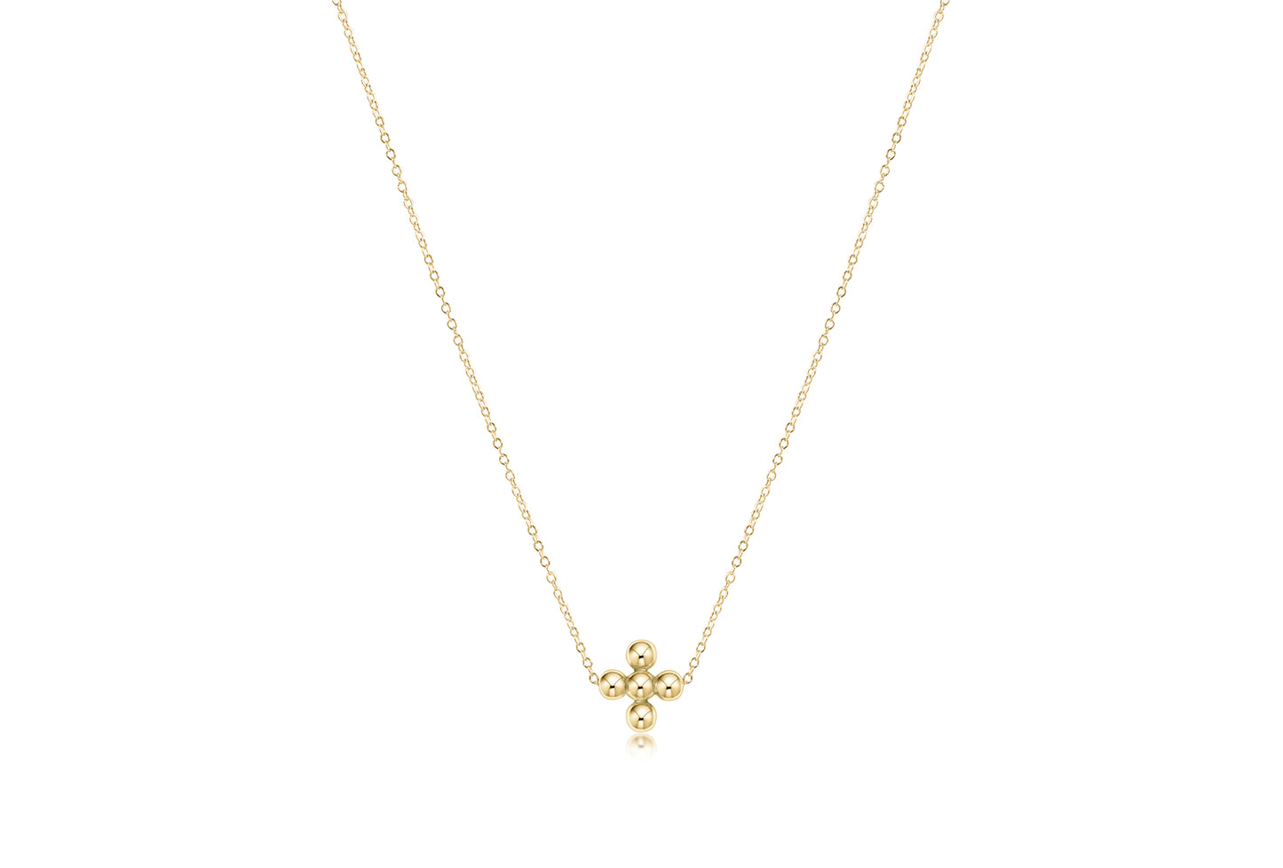 16" Signature Cross Necklace
