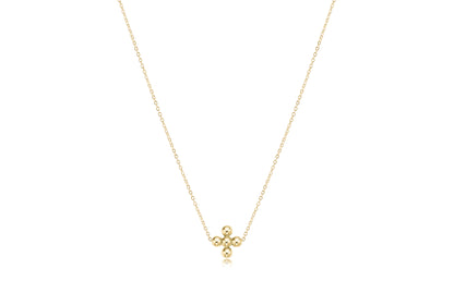 16" Signature Cross Necklace