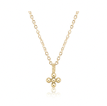 16"  Gold Charm Necklace