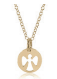 16"  Gold Charm Necklace