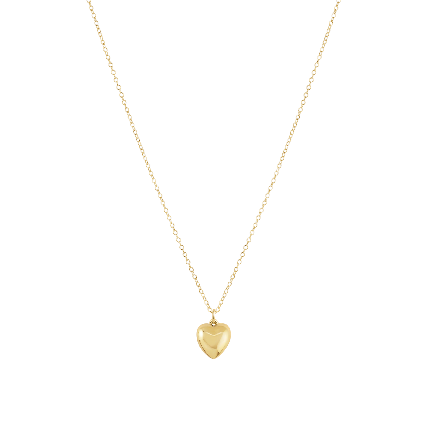 16"  Gold Charm Necklace