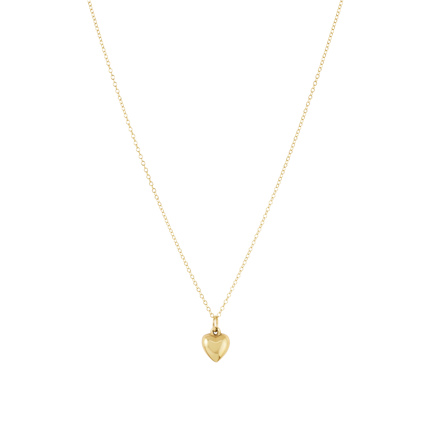 16"  Gold Charm Necklace