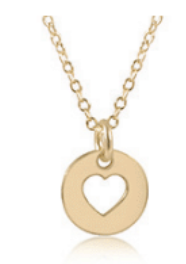 16"  Gold Charm Necklace