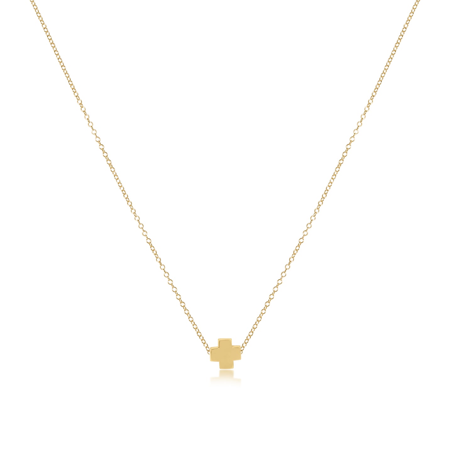 16" Signature Cross Necklace