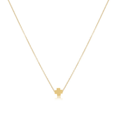 16" Signature Cross Necklace