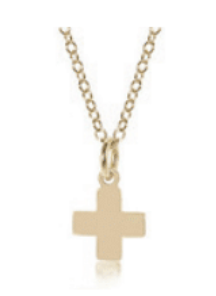 16"  Gold Charm Necklace