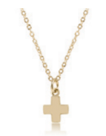16"  Gold Charm Necklace