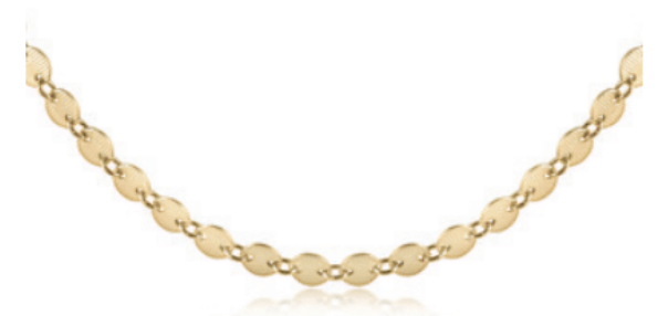 17" Choker- Gold