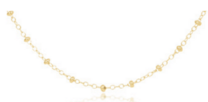 17" Choker Simplicity Pattern - Gold