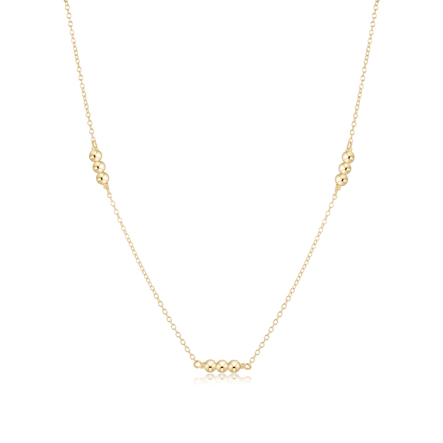 17" Choker Joy Simplicity Chain Gold