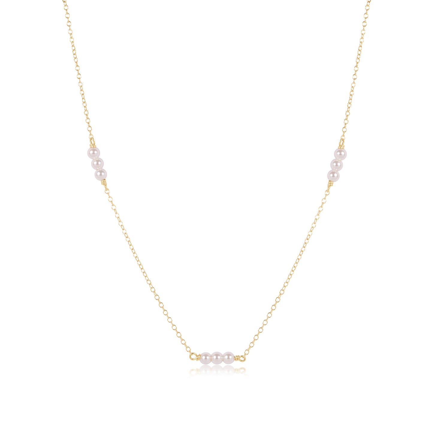 17" Choker Joy Simplicity Chain Gold