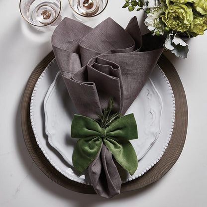 Velvet Bow Napkin Ties