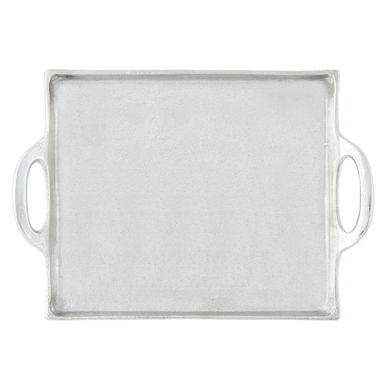 Silver Aluminum Tray