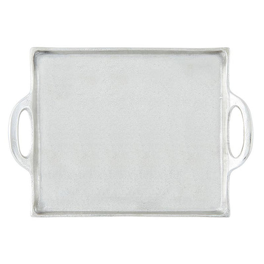 Silver Aluminum Tray