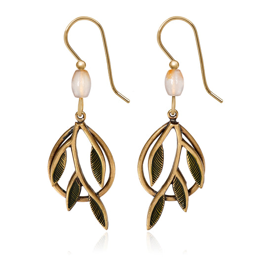 Branch in Teardrop Earrings