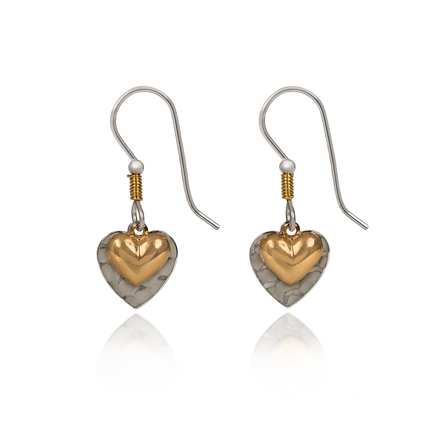 Layer Heart Earrings