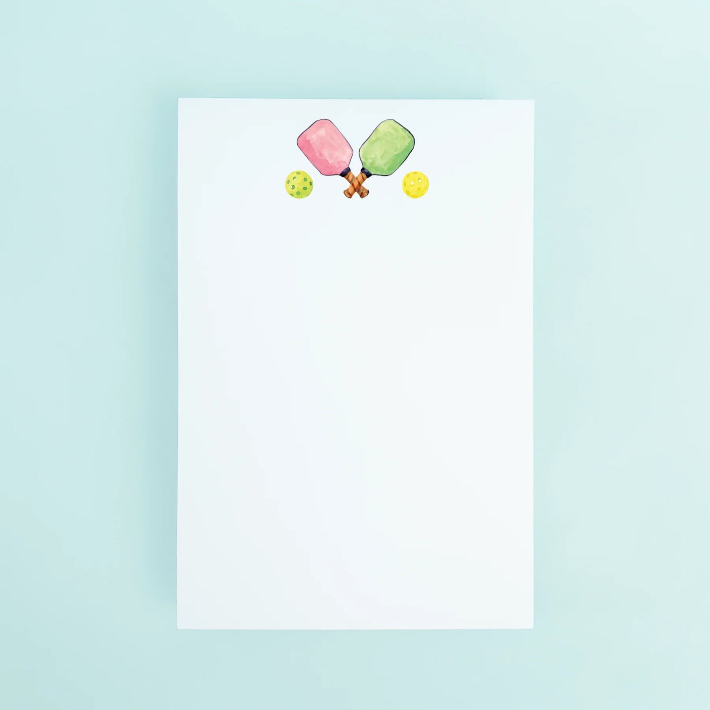 Pickle Ball Notepad 4X6