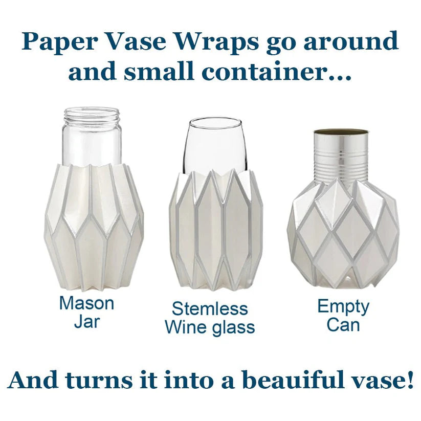 Paper Vase Wraps