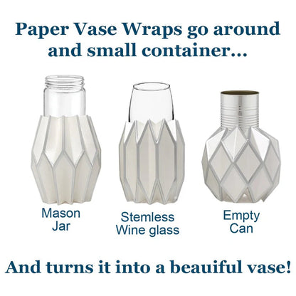 Paper Vase Wraps