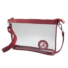 Large Collegiate Clear Crossbody