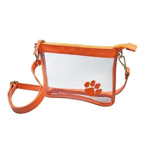 Small Clear Collegiate Crossbody