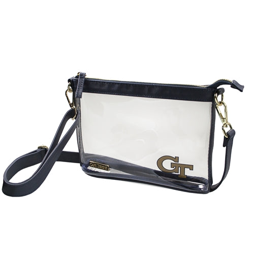 Small Clear Collegiate Crossbody