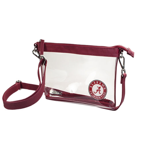 Small Clear Collegiate Crossbody