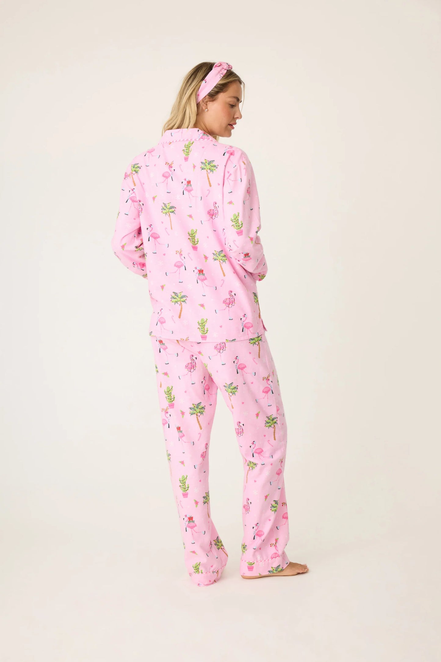 Flamingo Flannel PJ Set