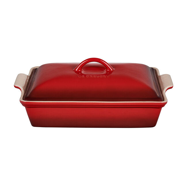 Heritage Rectangular Casserole with Lid- 4 QT