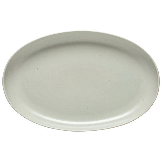 Casafina Pacifica Oval Platter -Oyster Grey