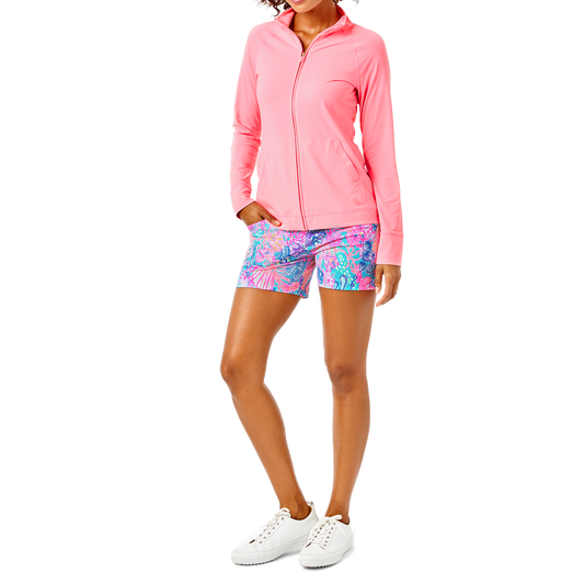 Hadlee Coral Full Zip Jacket