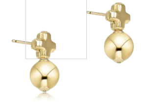 Signature Cross Stud w/ Drop
