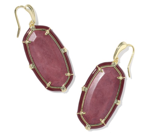 ELLE ENAMEL DROP EARRINGS