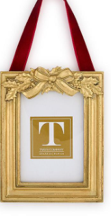 Holly Leaves Hanging Photo Frames