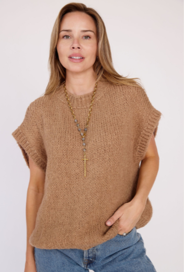 Sofia Short Sleeve Knit