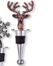 HOLIDAY BOTTLE STOPPER