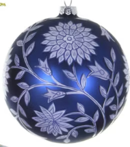 BLOCK PRINT BAUBLE