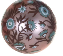 BLOCK PRINT BAUBLE