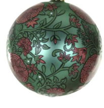BLOCK PRINT BAUBLE