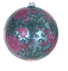 BLOCK PRINT BAUBLE