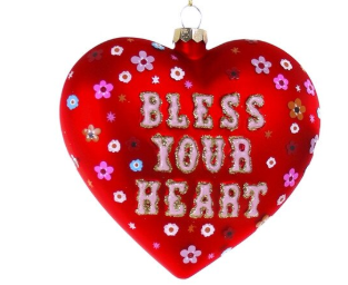 BLESS YOUR HEART  Ornament