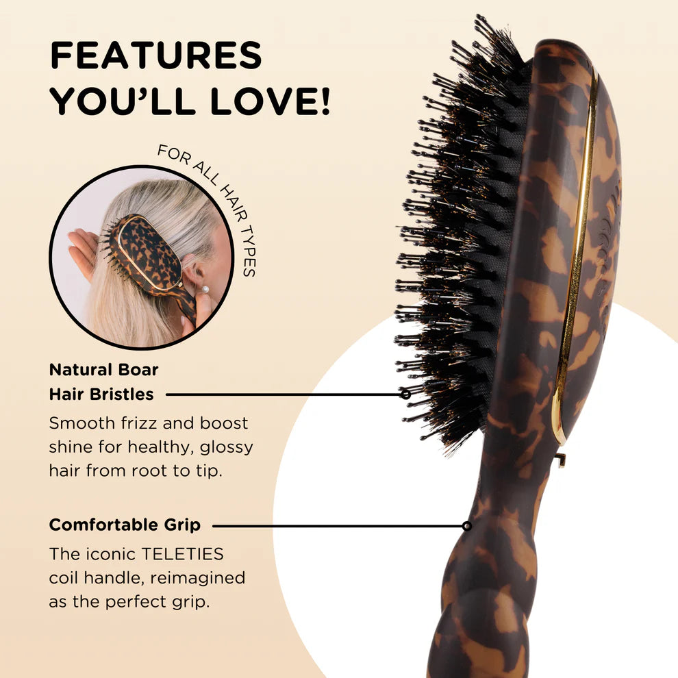 Boar Bristle Hair Brush