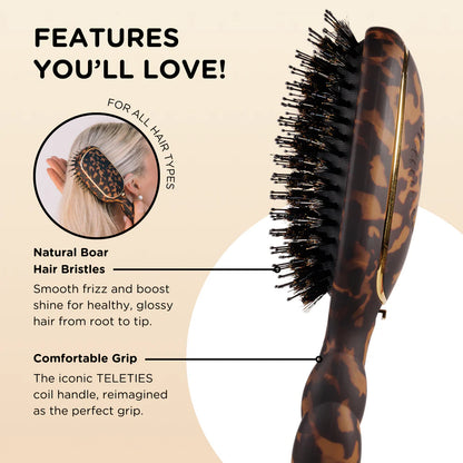 Boar Bristle Hair Brush