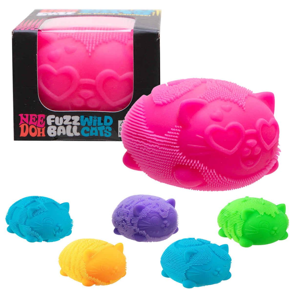 Nee Doh Fuzz Ball Wild Cats