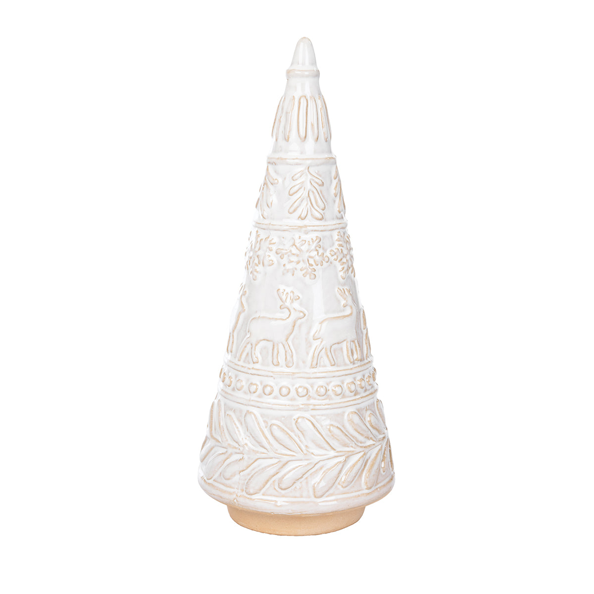 Embossed Holiday Figurines