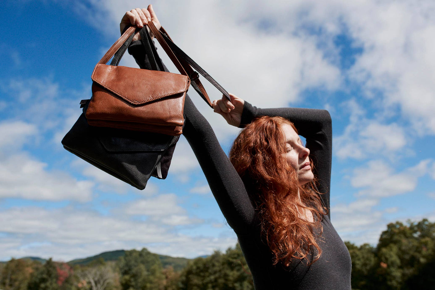 Harbor Leather Crossbody Bags