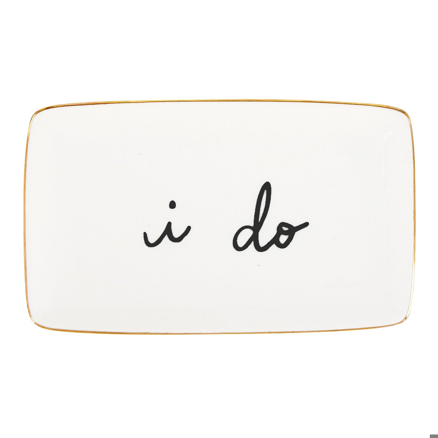 Ceramic Trinket Tray- I Do