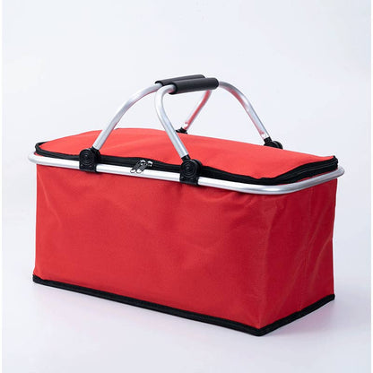 30L Large Picnic Basket Internal Pockets LeakProof Insulated