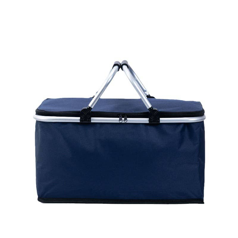 30L Large Picnic Basket Internal Pockets LeakProof Insulated