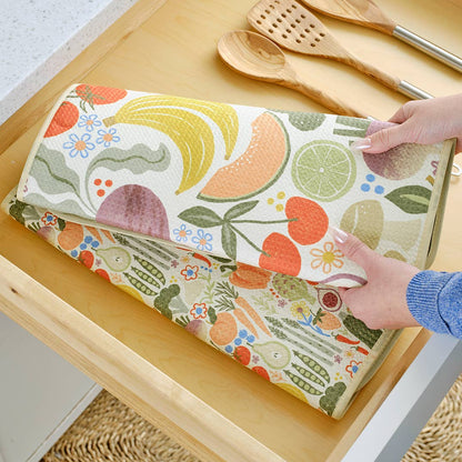 Farm Stand Dish Drying Mats, Set of 2
